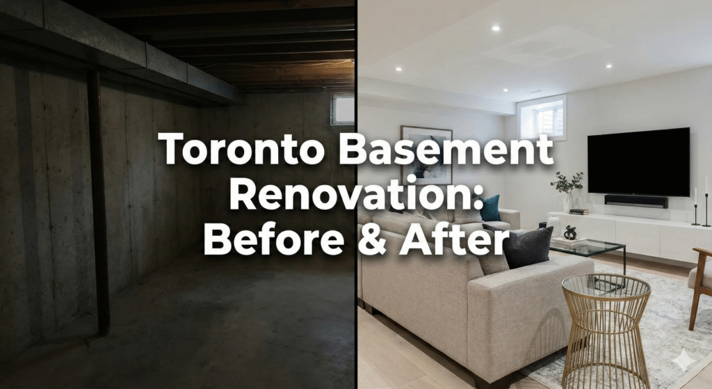 Basement Renovation in Toronto